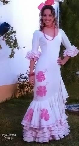 Ladies flamenco outfits: mod.  Joya pintado