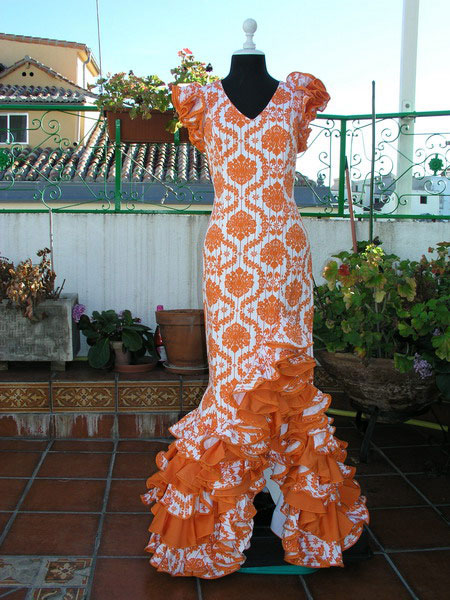 Flamenco Dress Margarita 42. Outlet12