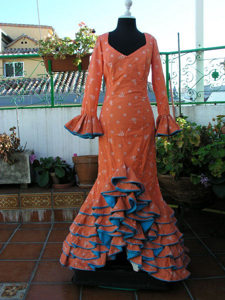 Flamenco Dress Romeria 42. Outlet13
