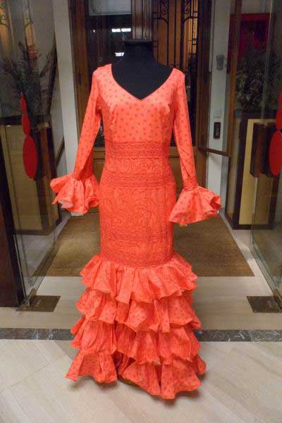 Outlet. Flamenca dress Lavanda T.46