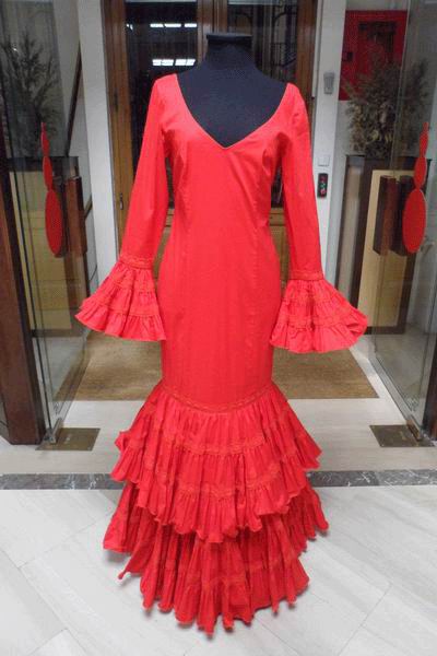 Outlet. Flamenca dress Pasión T.46