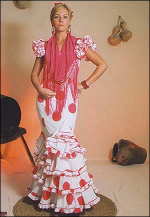 Traje de flamenca: mod. Otoño