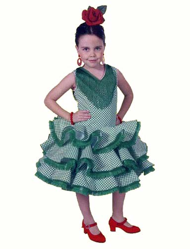 Robe flamenco pour enfant mod. Relente