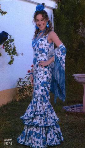 Robes flamencos pour dames: mod. Renata