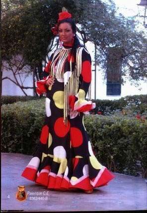 Robes flamencos pour dames: mod. Palenque