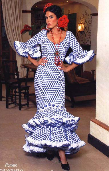 Robes flamenco pour dames: mod. Romero