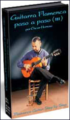 La guitarra flamenca Paso a Paso Tecnica Basica Vol.  3 por Oscar Herrero. VHS - PAL