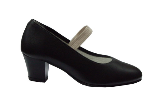 Zapatos para baile flamenco goma - Negro