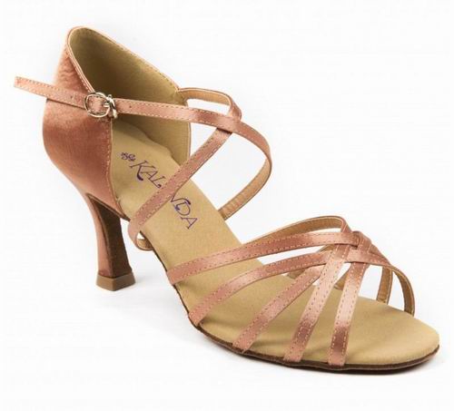 Sandals for Ballroom Dance, Salsa or Latin Dance model Capri Skin