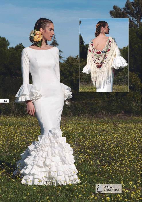 Flamenco Dress Gala Model Elegance and Tradition FlamencoExport