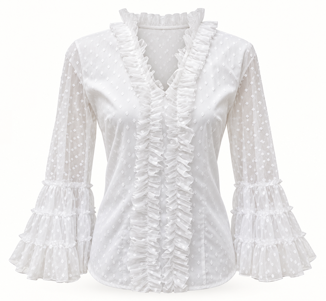 Plumeti Blouses in White