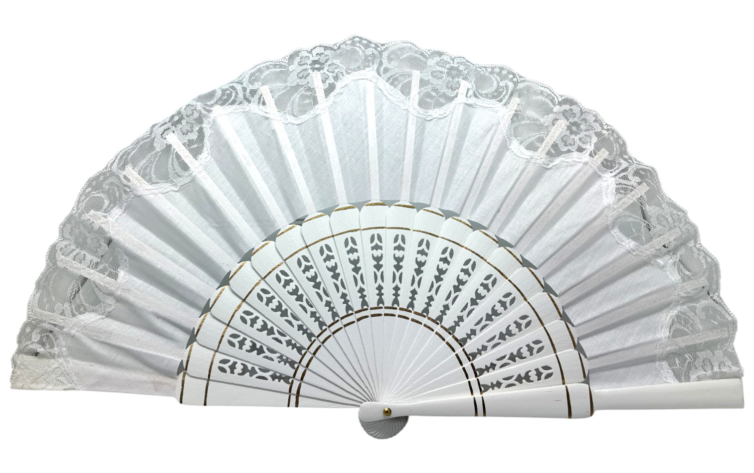 Fans for flamenco dancing 52 x 26 cm.