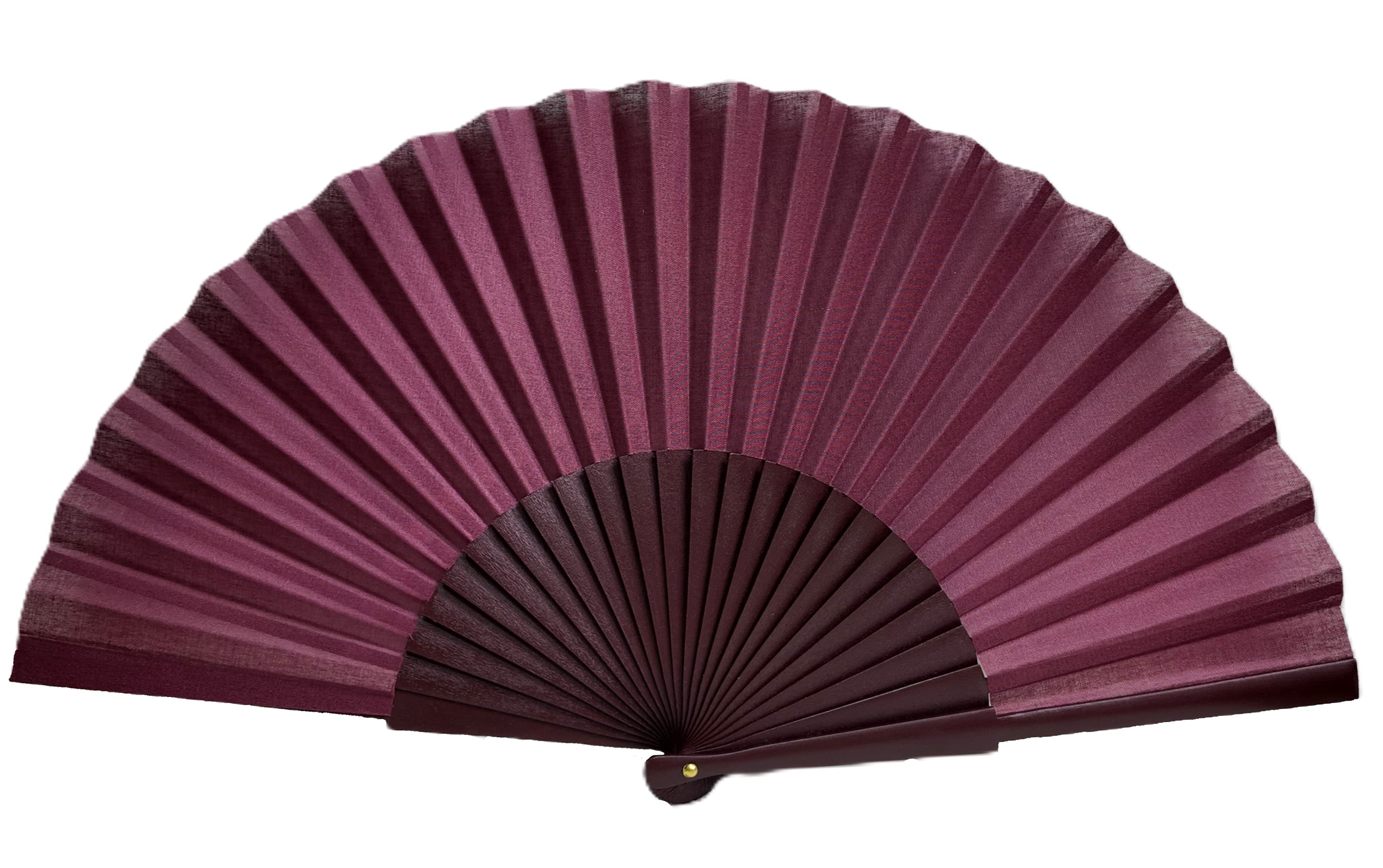 Abanico medio-pericón para el baile flamenco 51 cm X 27.5 cm