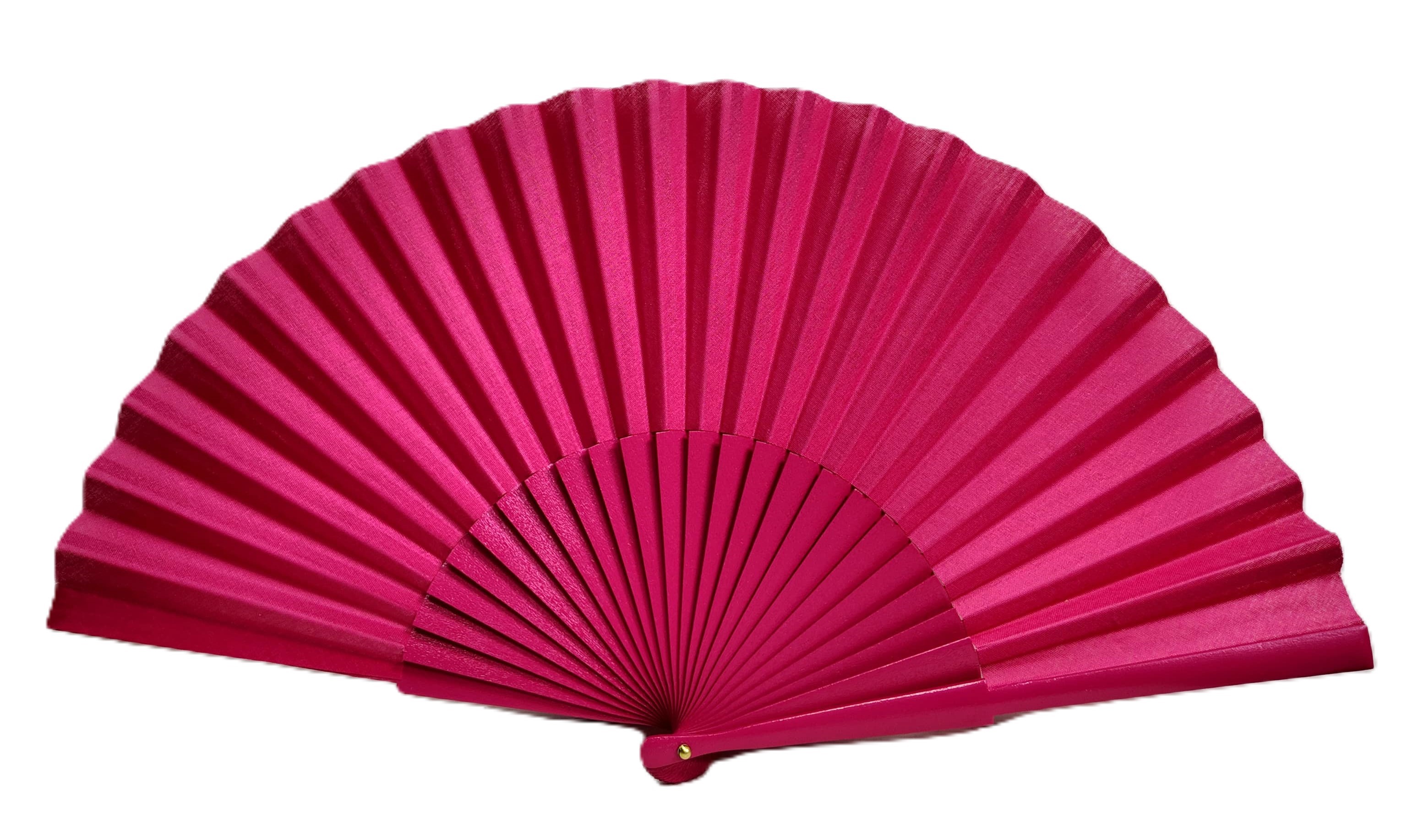 Abanico medio-pericón para el baile flamenco 51 cm X 27.5 cm