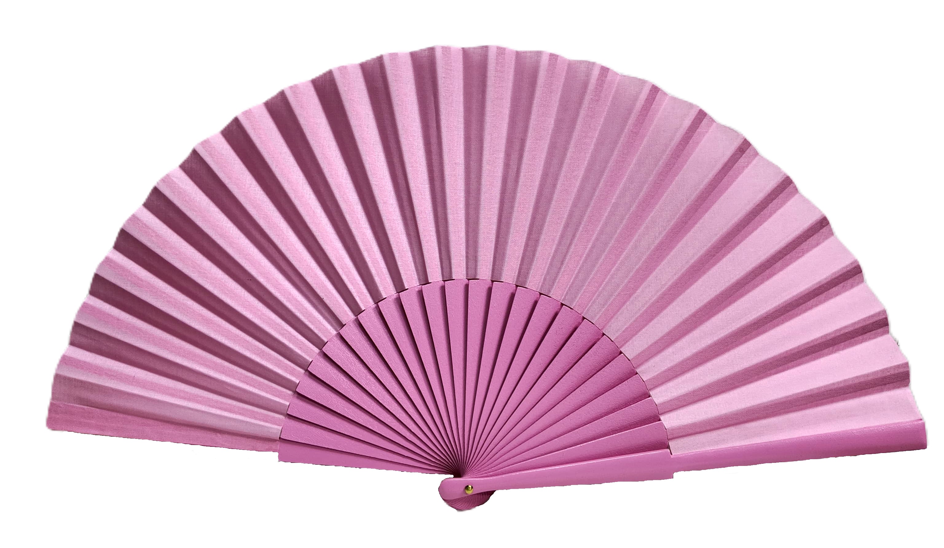 Abanico medio-pericón para el baile flamenco 51 cm X 27.5 cm