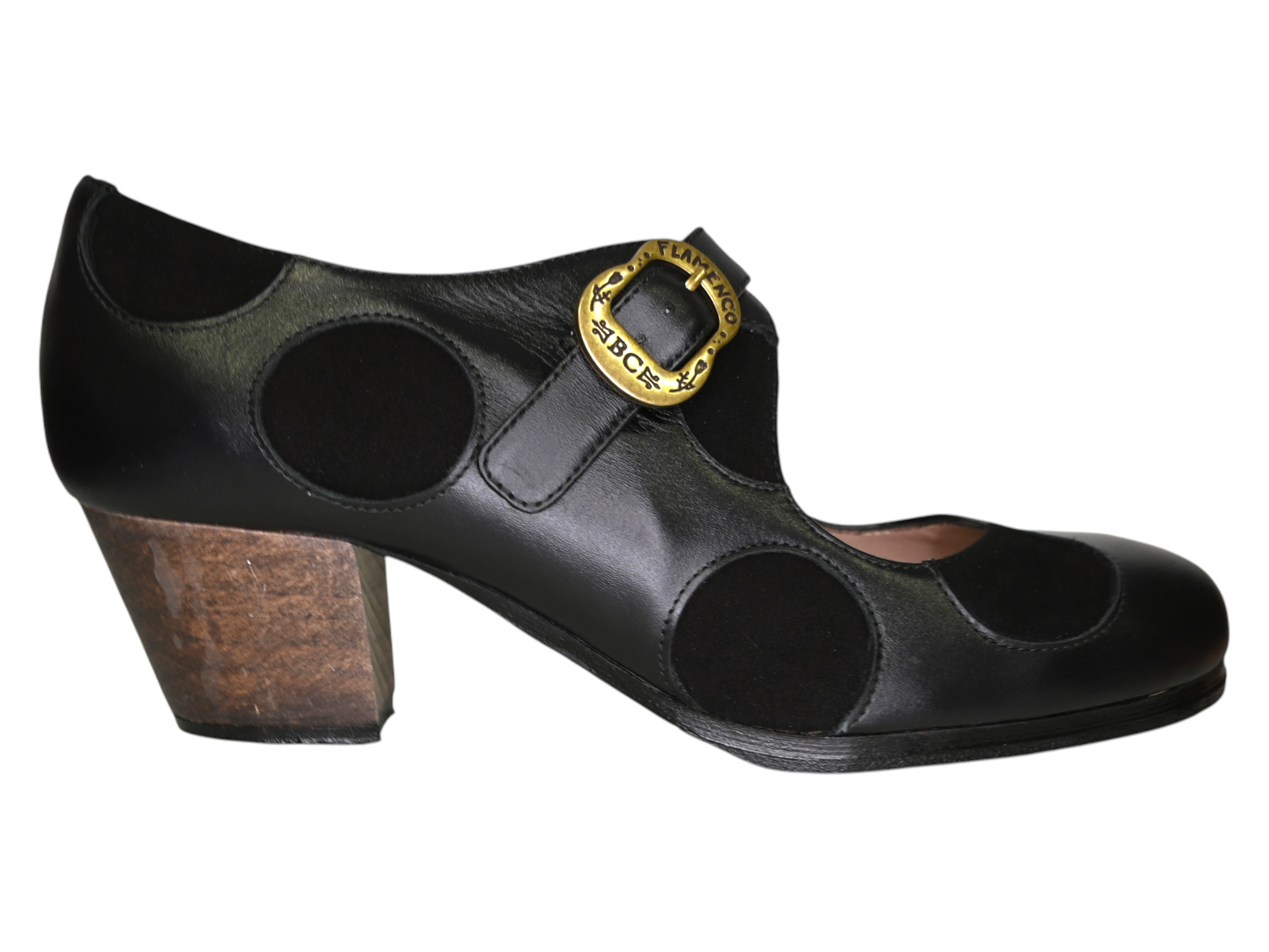 Chaussures de flamenco Begoña Cervera. Tablas Hebilla Regia