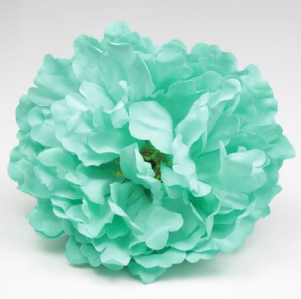 Flor Peonía Grande París Color Verde VR27. 16cm