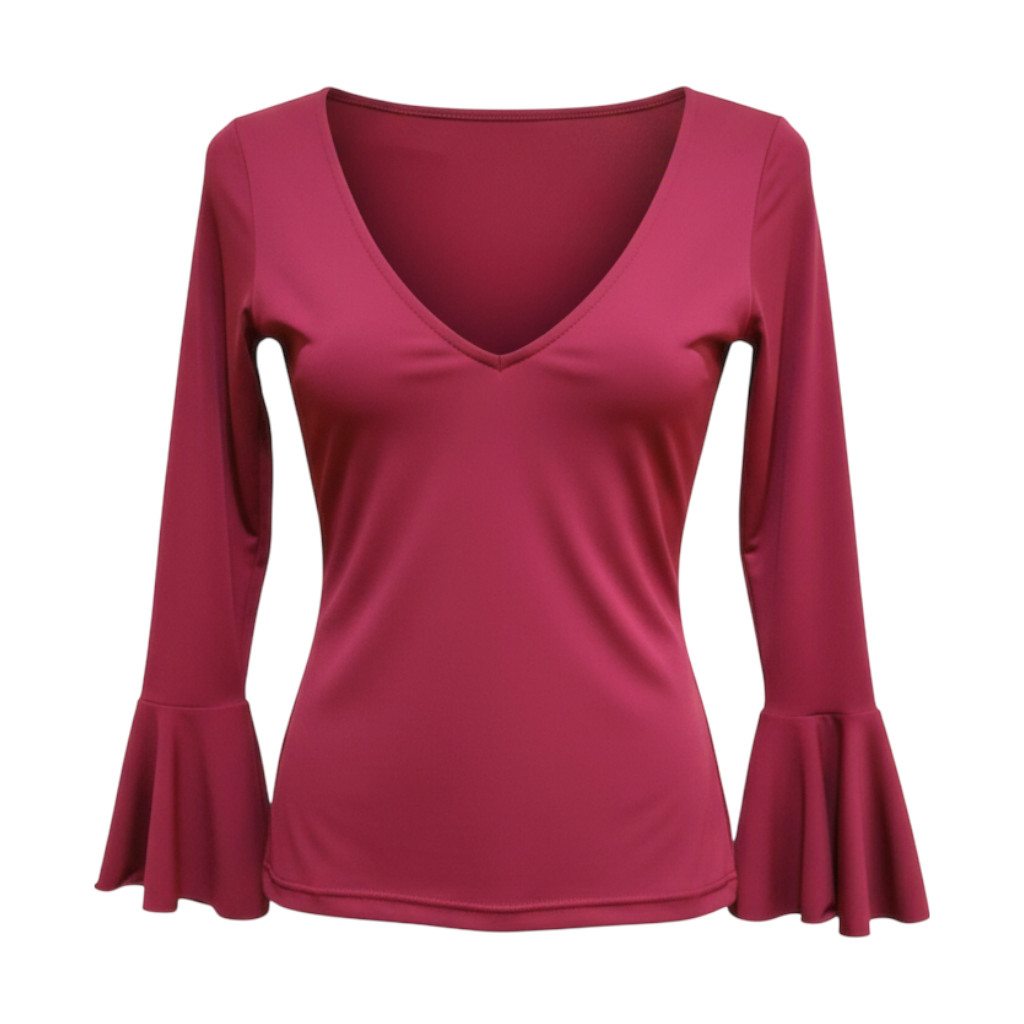 Top Flamenco Agua (Liso). Davedans