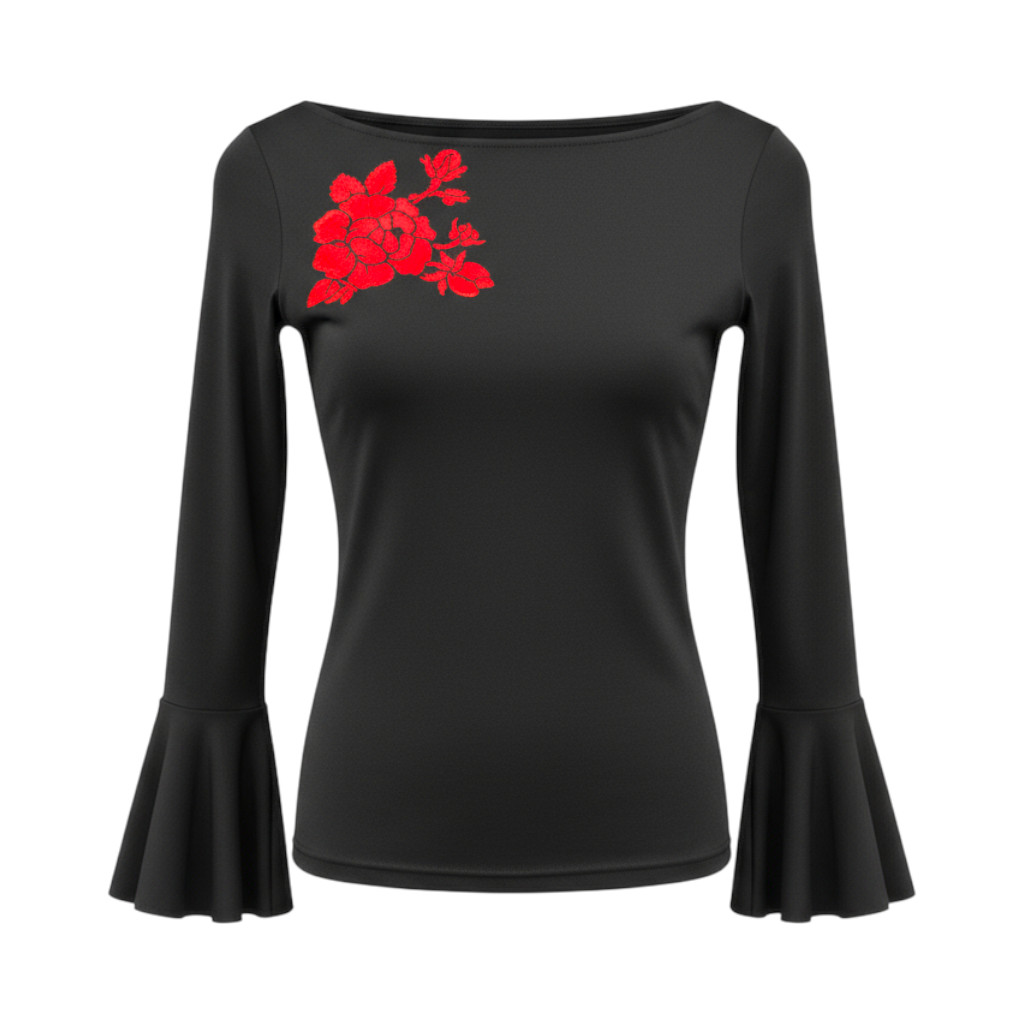 Top Boucher Punto Elástico. Davedans