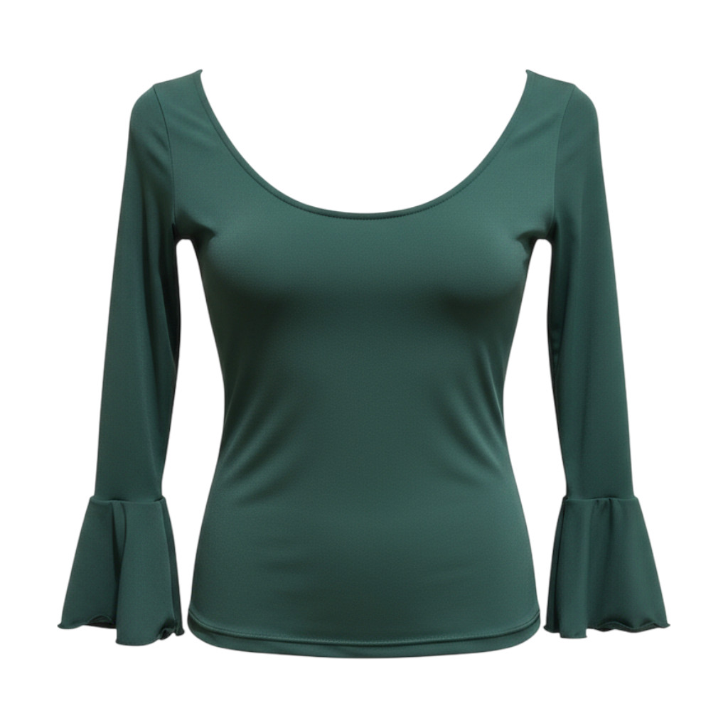 Top Flamenco Agua (Liso). Davedans