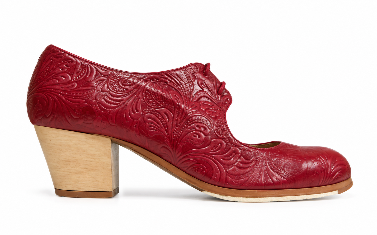 Zapato Flamenco Begoña Cervera. Cordonera