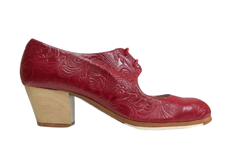 Zapato Flamenco Begoña Cervera. Cordonera