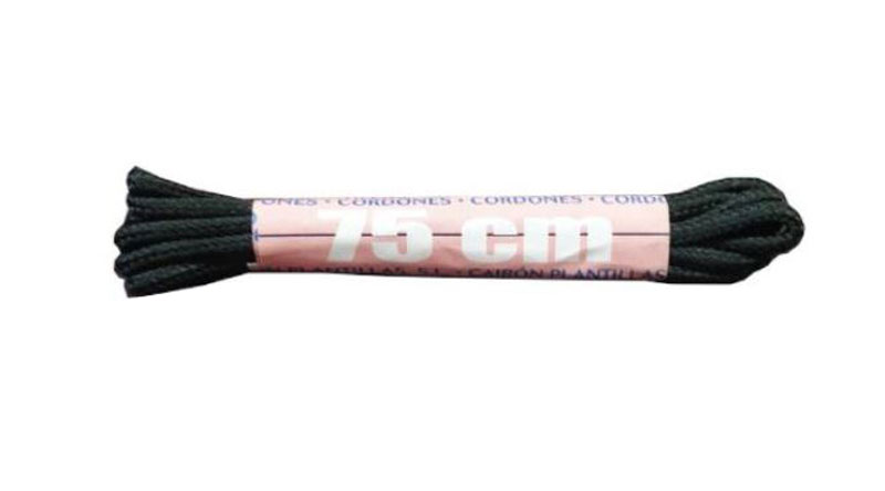 Cordones para Zapatos de Baile Negro. 75cm
