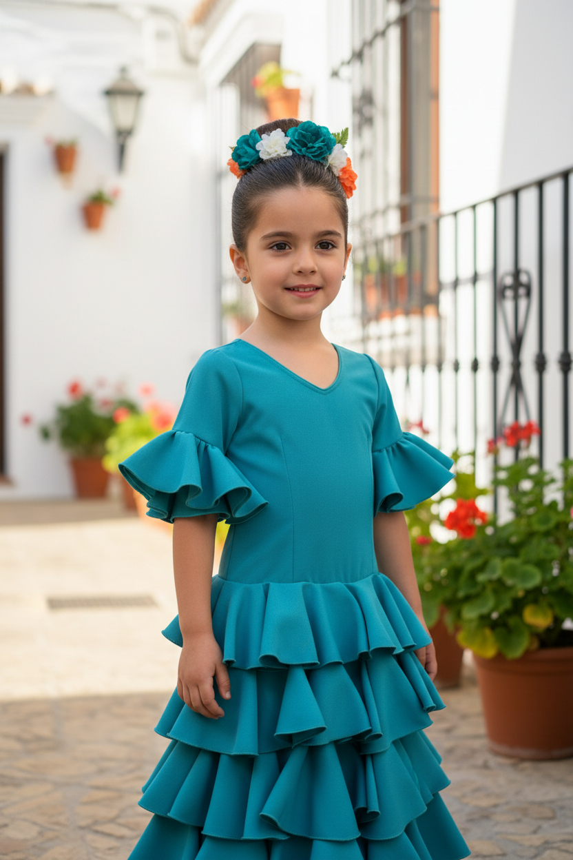 vestido-5-volantes-verde-