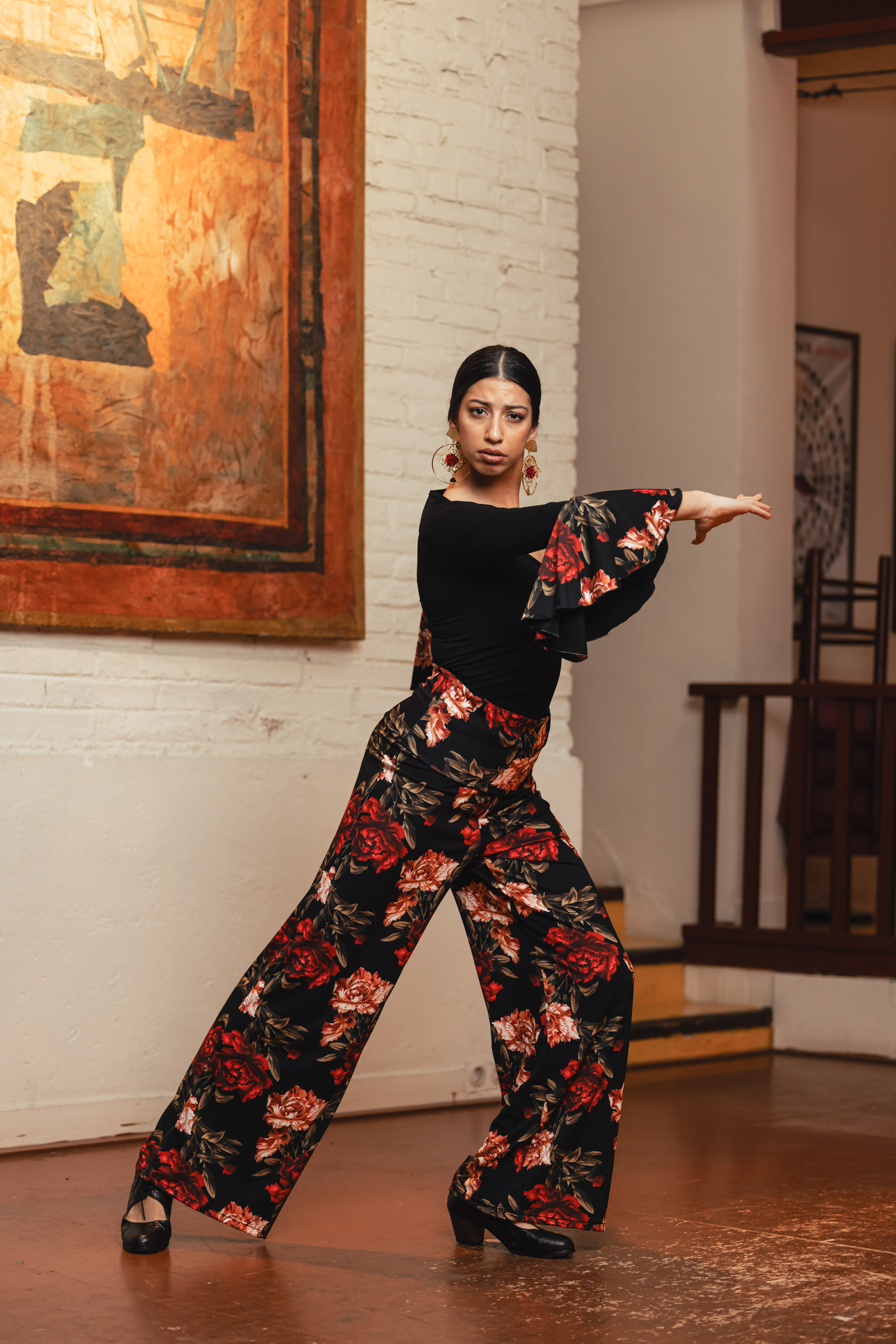 Pantalón Flamenco Casino. Davedans