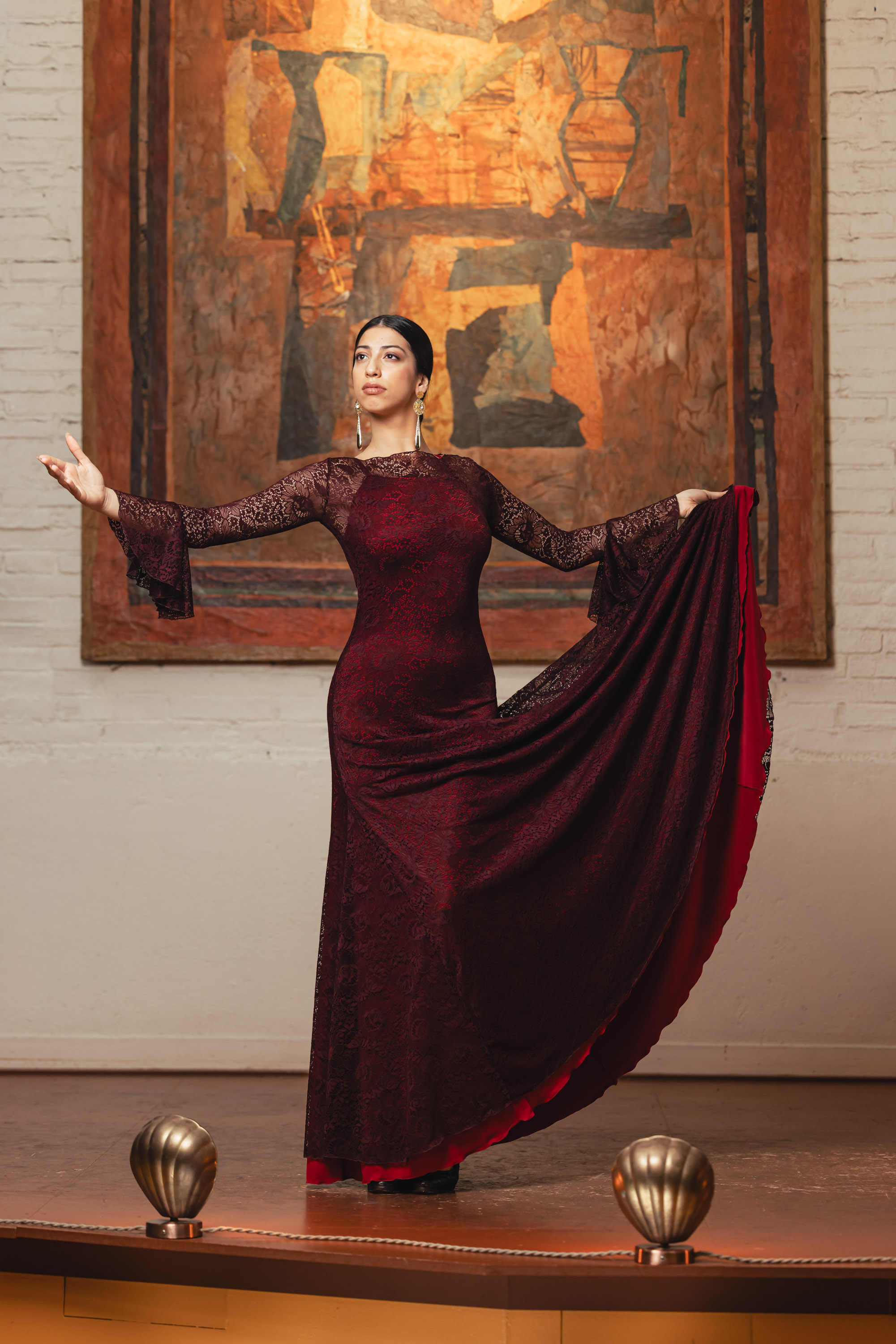 フラメンコダンスドレス「ポベダ」について。ダベダンス