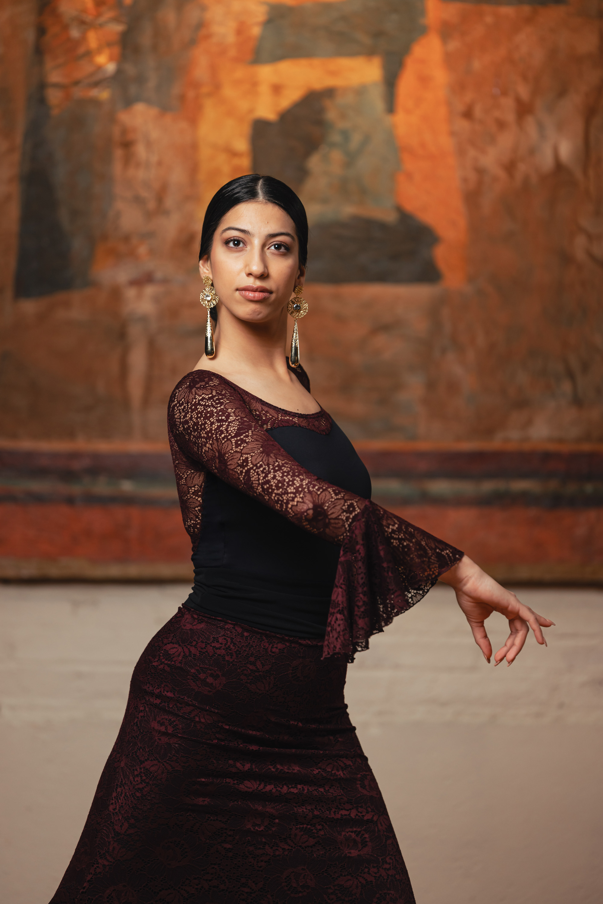 アルハハマイクロファイバーのレオタード。ダベダンス