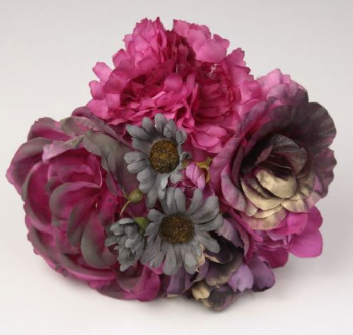 Ramillete de Flores Flamenca con Estilo. Ref. 4223