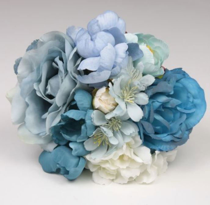 Ramillete  Artesano de Flores Flamenca para Feria. Ref. 42289