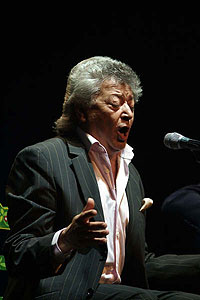 Le chanteur Pansequito
