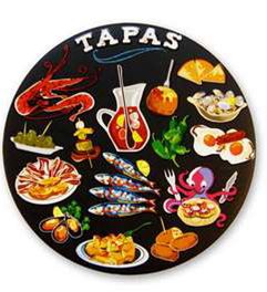Souvenir Magnet TAPAS OLÉ MOSAIC