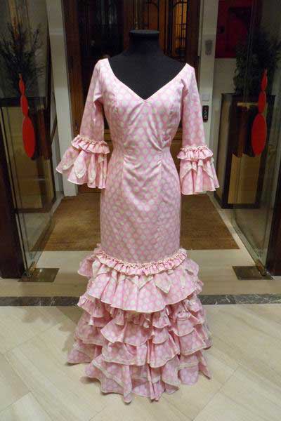 Flamenco Dress Pink T 38 on Sale