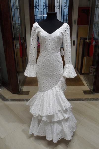 White flamenco dress new arrivals