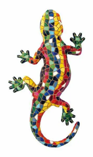 マルチカラ－・モザイク サンショウウオ. 24cm