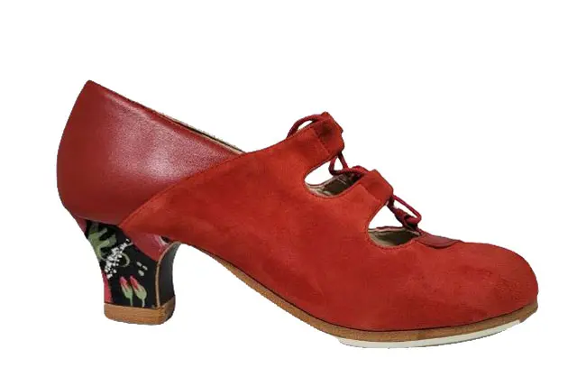 Chaussures de Flamenco Begoña Cervera. Modèle: Floreo