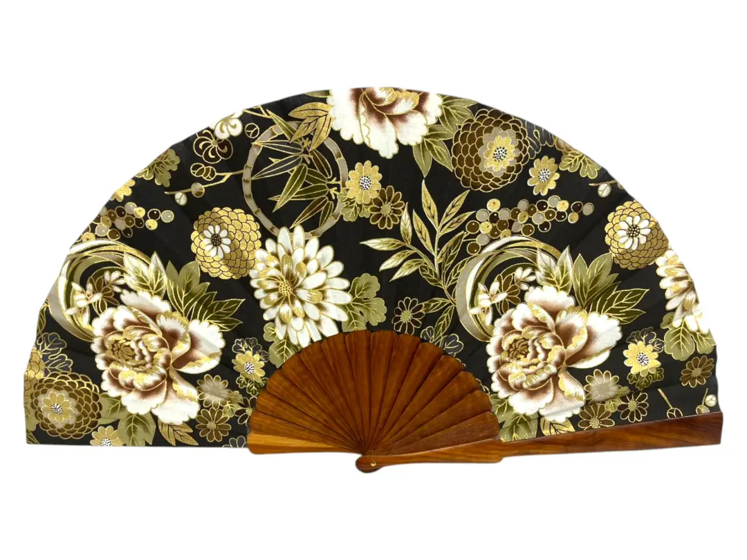 Abanico de diseño estampado 27 cm - ref. 389