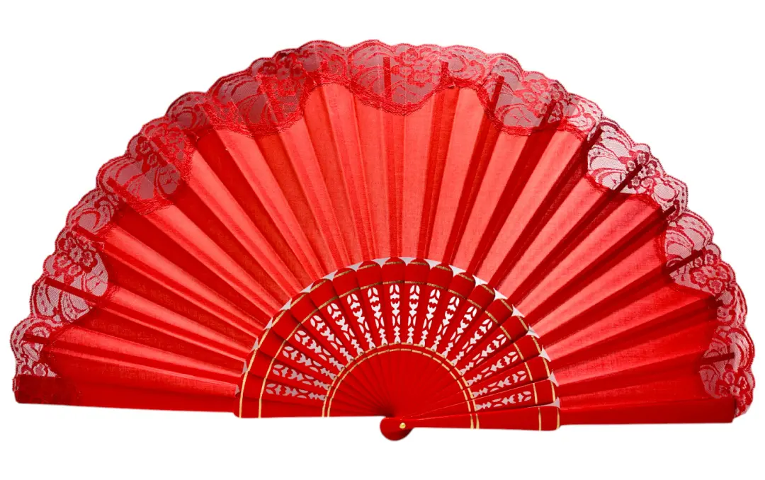Abanicos para el baile flamenco ref. 5557. 60cm X 31cm