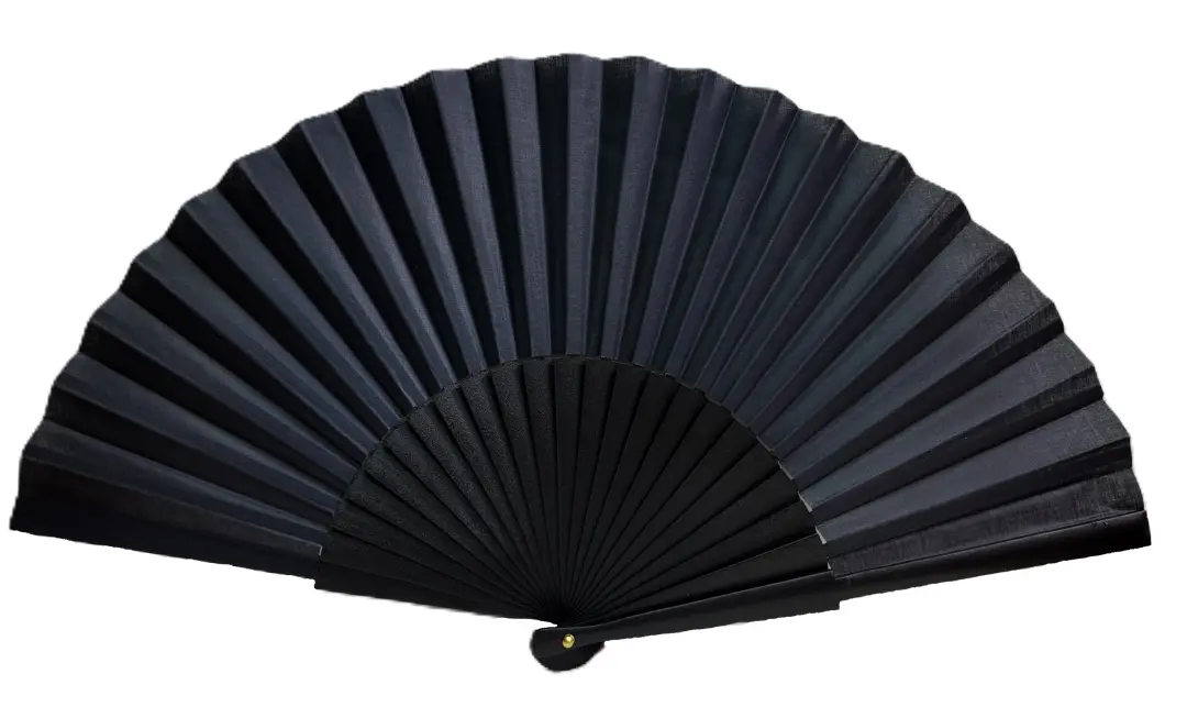 Abanico medio-pericón para el baile flamenco 51 cm X 27.5 cm