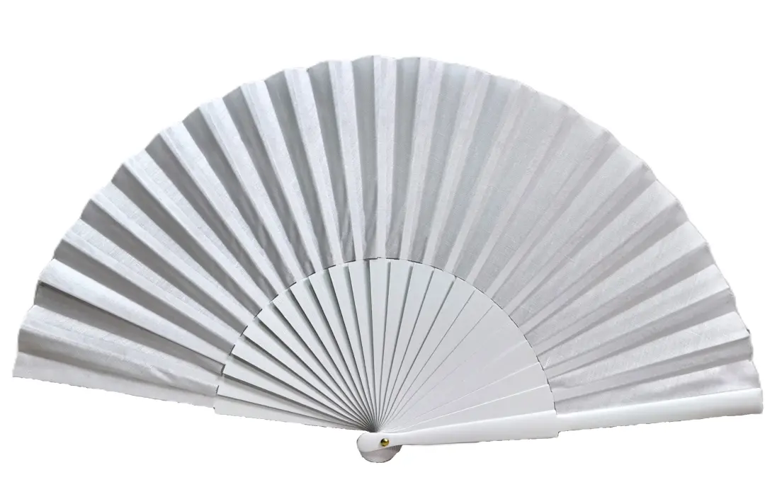 Abanico medio-pericón para el baile flamenco 51 cm X 27.5 cm