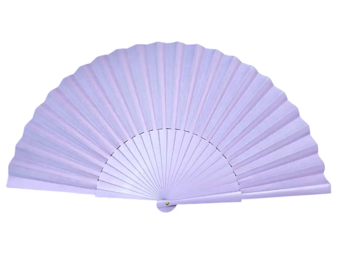 Abanico medio-pericón para el baile flamenco 51 cm X 27.5 cm