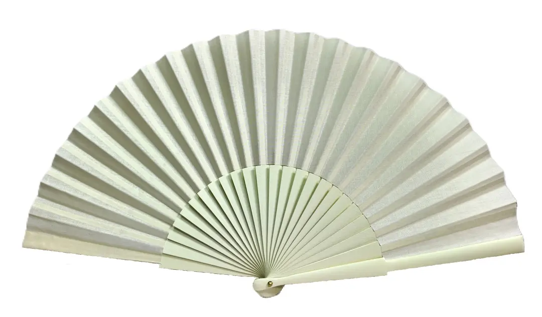 Abanico medio-pericón para el baile flamenco 51 cm X 27.5 cm