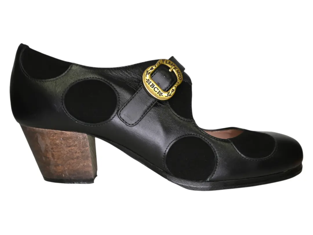 Chaussures de flamenco Begoña Cervera. Tablas Hebilla Regia