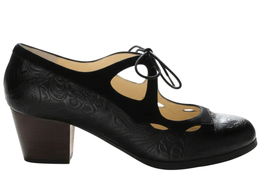 Chaussures de Flamenco Begoña Cervera. Stella Candor