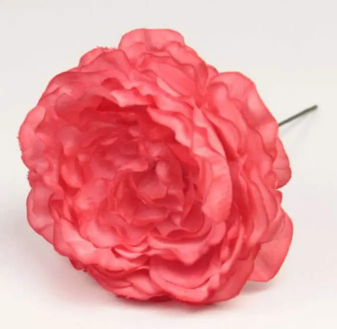 Flamenco Ranunculus Fleur Malaga. Corail. 9cm