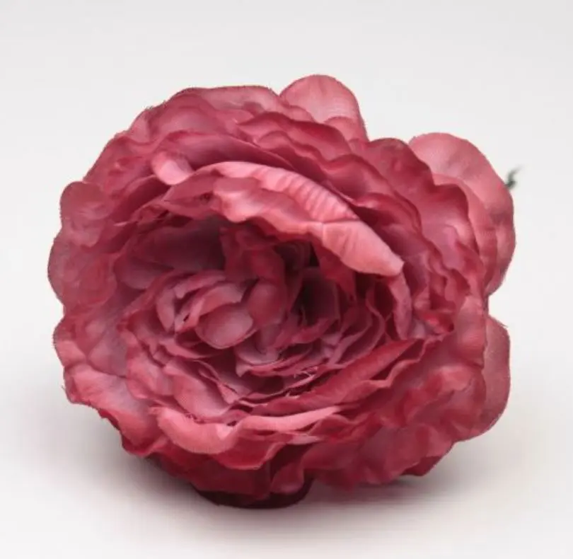 Flamenco Ranunculus flower Malaga. Red. RJ57. 9cm