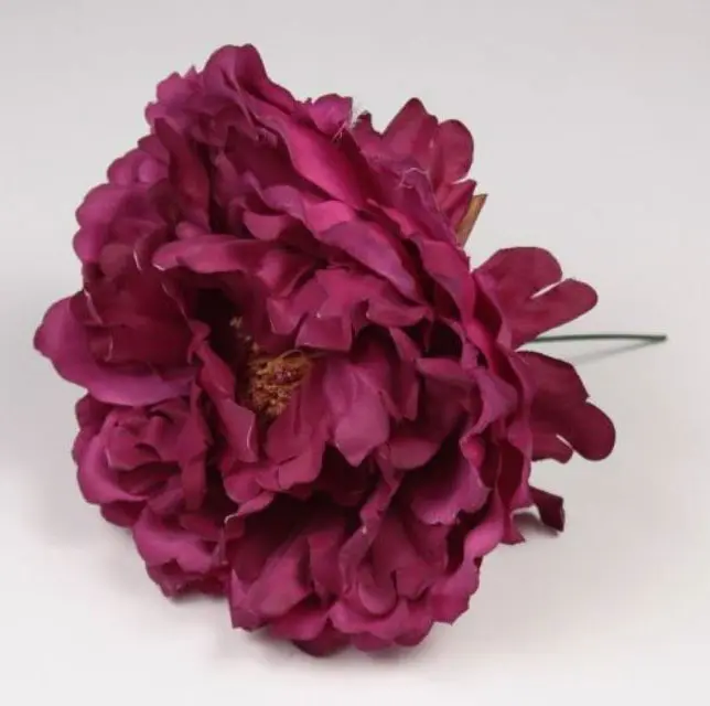 Fleur Pivoine Paris Couleur Bougainvillier. MR06. 16cm